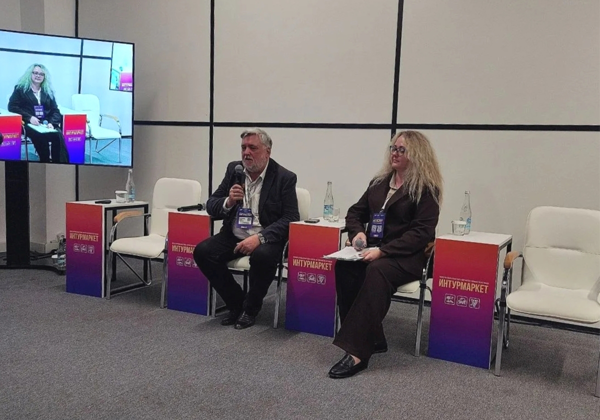 Методист Касимовского историко-культурного музея-заповедника Ангелина Малахова приняла участие в мероприятиях XХI Международной выставки-форума гостеприимства регионов «Интурмаркет-2026»